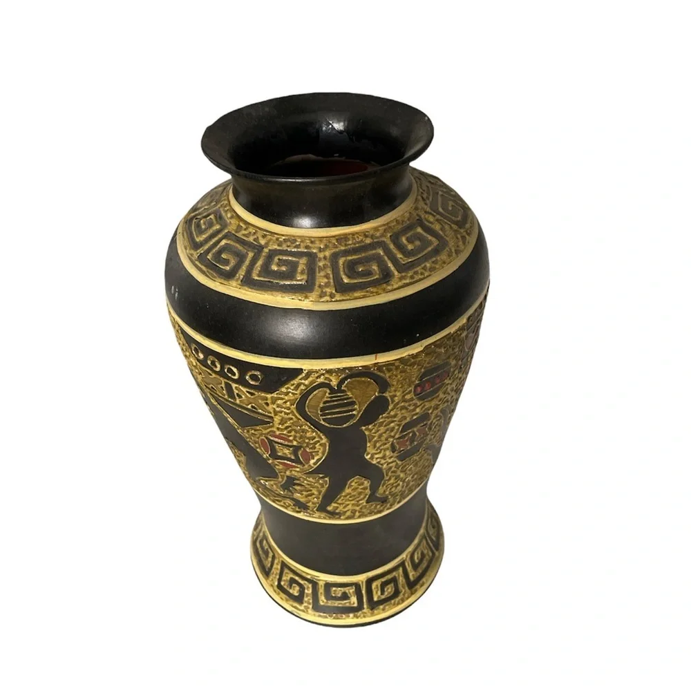 Vintage Beautiful Greece design vase rare